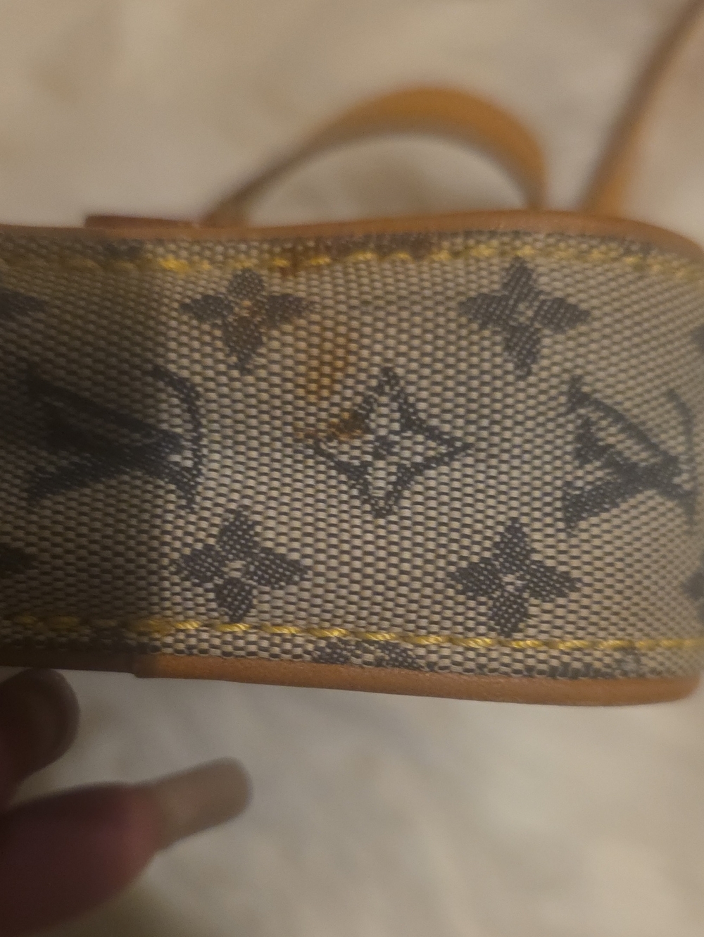 Louis Vuitton Mini Monogram Crossbody in Brown and Cream - Picture 14 of 14